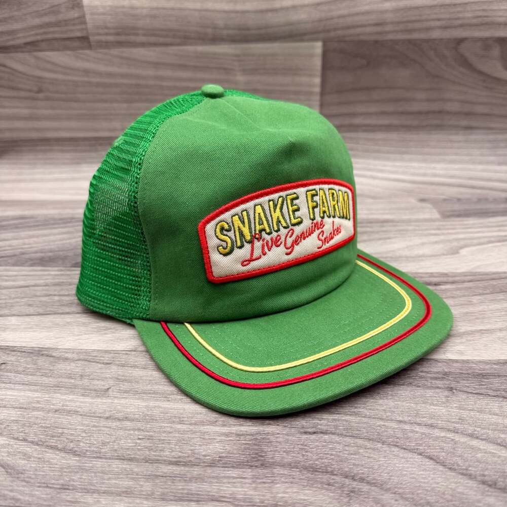 Sendero Provisions Co. Snake Farm Hat Green OS Trucker Cap